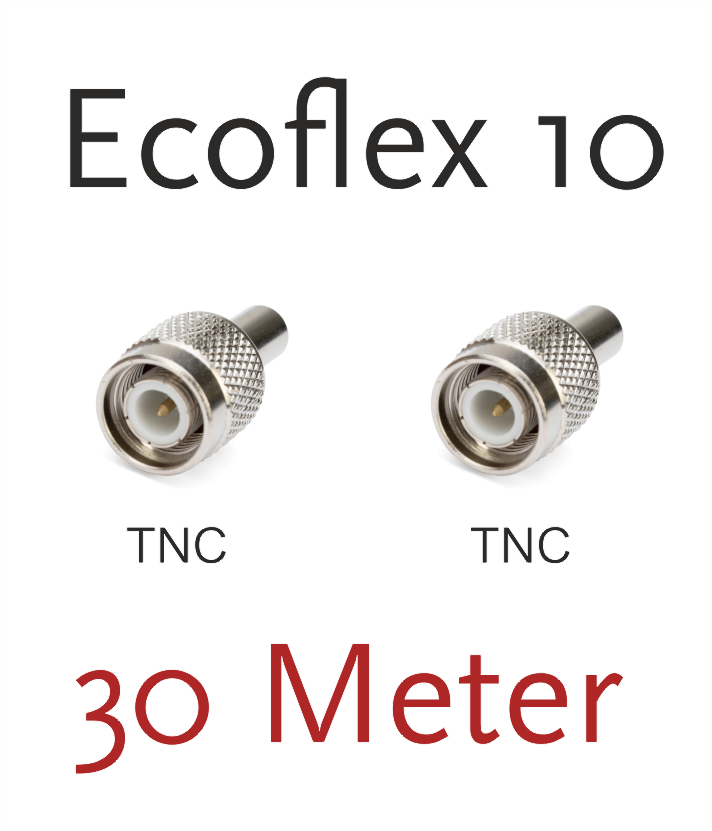 Ecoflex 10, Antennenkabel 30m