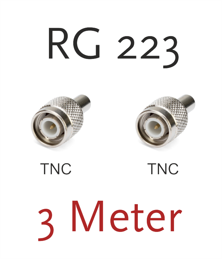 Antennenkabel RG223, 3m
