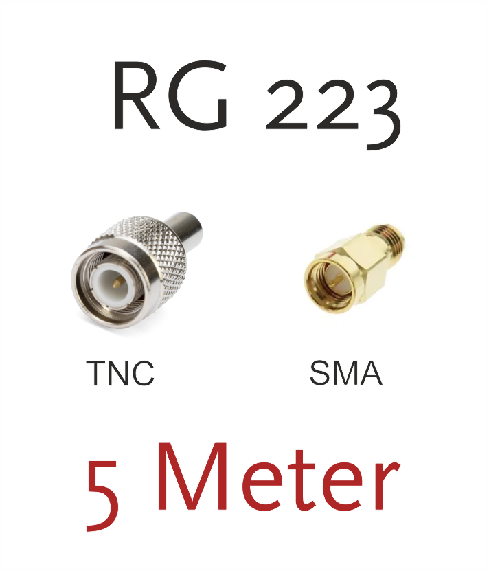 Antennenkabel RG223, 5m